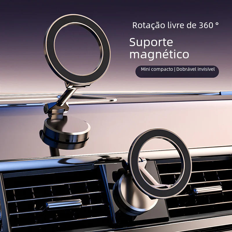 New Alloy Magnetic Car Mount Stand with 360° Rotation
