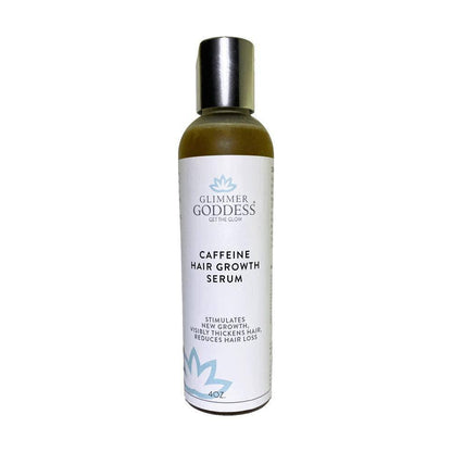 Organic Caffeine Hair Loss Hair Growth Stimulating Serum Rosemary Peppermint