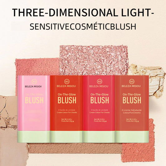 Cross-Border Makeup Natural Matte Blush Stick (6 Colors)