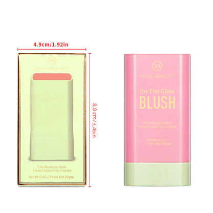 Cross-Border Makeup Natural Matte Blush Stick (6 Colors)